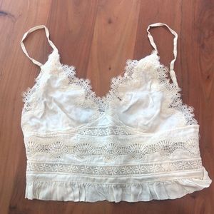 Zara bralette lace top